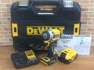 003☆未使用品・即決価格☆　Dewalt デウォルト 1/2コードレスインパクトレンチ DCF921M1 本体+充電器+バッテリ1個