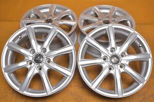 230114502447210　INVERNO　16×6.5J　+53　5穴　PCD114.3　ハブ径73mm　4本セット