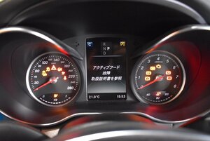 低走行 保証付き メルセデスベンツ C200 AMGライン Cクラス RBA-205042 W205 純正 A2059000234 スピードメーター 36659 Q525