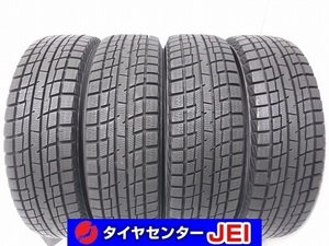 155-65R13 9.5-9分山 イエローハット プラクティバ 2022年製 中古スタッドレスタイヤ【4本セット】送料無料(AS13-3179）