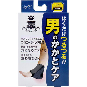 【まとめ買う】レッグオン 男のかかとケア 1足分×6個セット