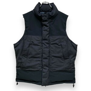 COMME DES GARCONS HOMME 23AW MILITARY DOWN VEST ダウンベスト Mサイズ チャコールグレー コムデギャルソンオム ミリタリー