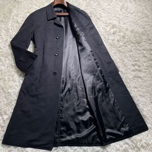 希少XL相当!!!超豪華カシミヤ100%!!!【ロロピアーナ LoroPiana】世界最高峰!!!着丈120cm!!! ステンカラーコート マキシ丈◎ 比翼◎