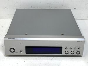 ONKYO T-433＜動作確認済み＞オンキヨー FM/AMチューナー MADE IN JAPAN オーディオ機器 □