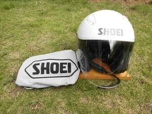 ☆ＳＨＯＥＩ　ジェットヘルメット　Ｊストリーム　サイズＬ　白　美品　☆