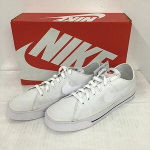 NIKE 27.0cm ナイキ スニーカー スニーカー CW6539 100 COURTLEGACYCNVS 27cm 箱有 Sneakers 白 / ホワイト / 10081428