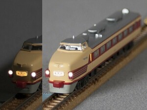 ”KATO 181系 特急形電車 クハ181（クハ181-56） 品番412 / ヘッド・テールライト点灯 ケース付 / Nゲージ　②