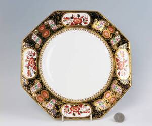  　ウェジウッド 　　豪華金彩　Old Plate　24　=　 伊万里風 　= (1級品)