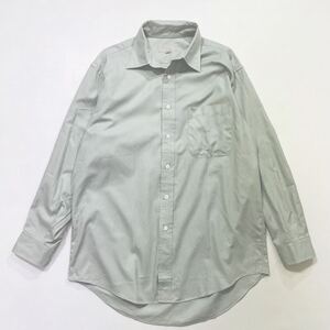 52 Aquascutum アクアスキュータム 長袖 シャツ サイズM ワークシャツ 41021H