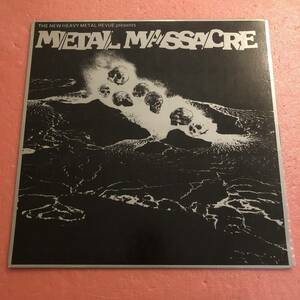 LP V.A. Metal Massacre Black N Blue Bitch Malice Avatar Cirith Ungol Demon Flight Pandemonium Malice Metallica