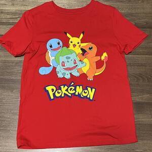 ポケットモンスター ポケモン ピカチュウ ヒトカゲ ゼニガメ フシギダネ メンズ Tシャツ