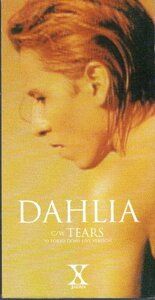 ◆8cmCDS◆X JAPAN/DAHLIA/YOSHIKI横顔ジャケット