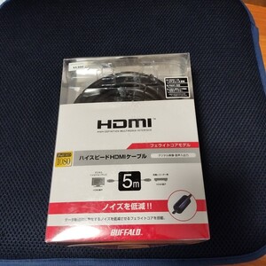 バッファロー　HDMIケーブル　5m buffalo 1080 full HD ハイスピード　BSHD0250BK　新品