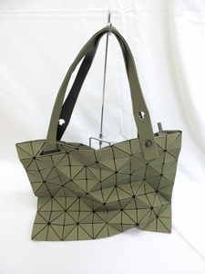 BAO BAO ISSEY MIYAKE バオバオ イッセイミヤケ トートバッグ BB71-AG431 カーキ PLEATS PLEASE プリーツプリーズ