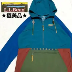 極美品★L.L.Bean★アノラック パーカー ハーフジップ ナイロン Mサイズ