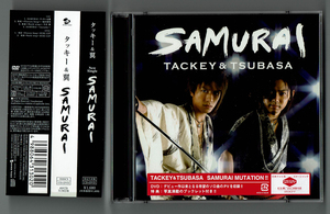 SAMURAI　限定生産盤B DVD付　タッキー＆翼　CD