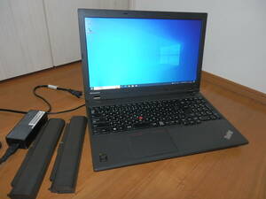 【ジャンク】ThinkPad L540 Core i5 4210M メモリ8M FHD液晶 Windows10Pro 