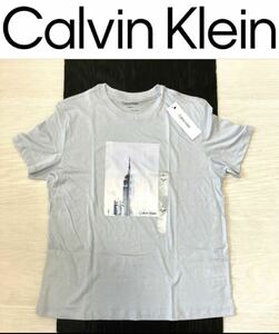 送料無料 新品 CALVIN KLEIN レディース 半袖Tシャツ XL