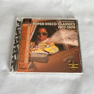 送料無料!!! T-GROOVE presents SUPER DISCO CLASSICS 1977-1979 帯付きCD