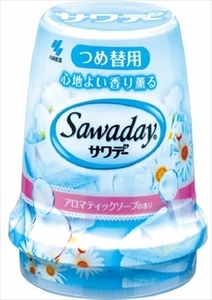 まとめ得 サワデー つめ替用 アロマティックソープの香り 小林製薬 芳香剤・トイレ用 x [8個] /h