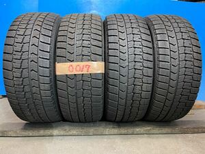 225/50R17 ダンロップ WINTER MAXX WM02 4本セットをバリバリ山 2022年製 スタッドレスタイヤ