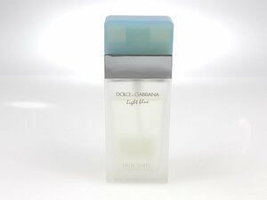 廃盤　ドルチェ&ガッバーナ　DOLCE & GABBANA　light blue　ライトブルー　オーデトワレ　スプレー　25ml　残量：7～8割　YK-3680