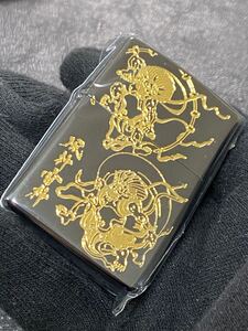 zippo 風神 雷神 ゴールド刻印 和柄 希少モデル 2023年製