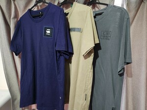 G-STAR RAW　ジースターロウ　Tシャツ　Mサイズ　３枚セット