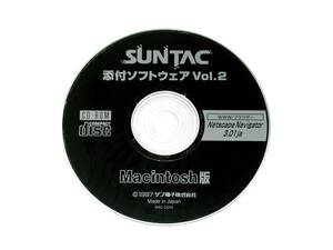 CD SNUTAC 添付ソフトウェアVol.2 Netscape Navigator3.01ja Macintosh用 1997年 オールドマック