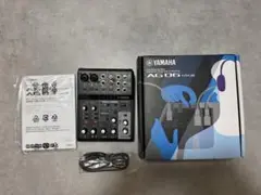 YAMAHA AG06MK2 B ヤマハ ミキサー 配信