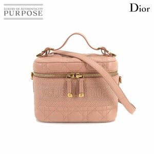 新品同様 クリスチャン ディオール Christian Dior DIORTRAVEL スモール ヴァニティ 2way ハンド ショルダー バッグ 90193156