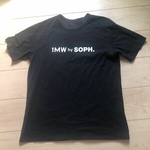 1MW by SOPH×GU Tシャツ ロゴTシャツ 