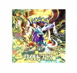 ★ 新品未開封 ワイルドフォース シュリンク無し box ポケモンカードゲーム 拡張パック1BOX ★