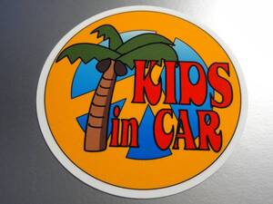 BC●KIDS in CAR●子供が乗ってます ピースマーク レゲエ_車