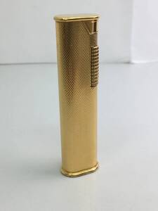 49668 dunhill ダンヒル ライター ローラー ガスライター ゴールド 筒形 喫煙具 タバコ