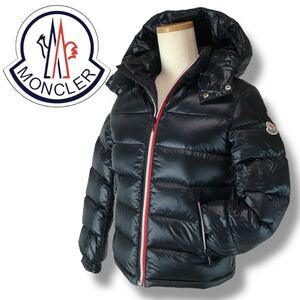 u25 国内正規品 MONCLER 2018 モンクレール キッズ ダウンジャケット 10/140cm 子供用 アウター ネイビー ナイロン100% GASTONET