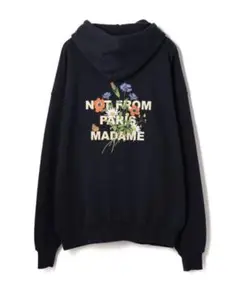 DROLE DE MONSIEUR -Flower Slogan Hoodie-