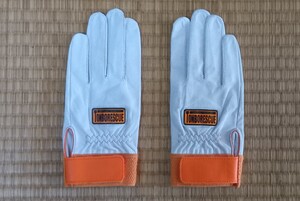 トンボレスキュー牛革製手袋Ｍサイズ中古品