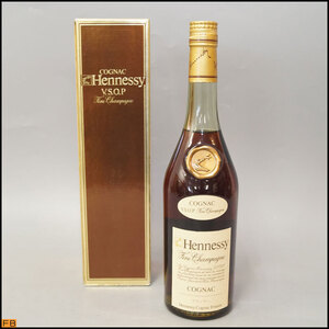 6587-◇税込◇古酒◆ヘネシー VSOP ファイン シャンパーニュ 箱付 スリム グリーンボトル 700ml 40％ Hennesy V.S.O.P Faine Champagne