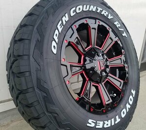 New!!ハイエース 200系 レジアスエース 車検対応 16インチ トーヨー オープンカントリー RT 215/65R16 C ホワイトレター タイヤホイール