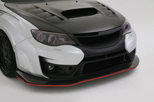 バリス インプレッサ WRX STI GRB C型/D型 フロントバンパー Ver-2 FRP