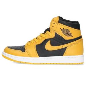 ナイキ スニーカー AIR JORDAN1 RETRO HIGH OG POLLEN 555088-701 26.5cm エアジョーダン1レトロハイオージーパラン 中古 BS99