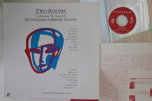 LASERDISC Elton John, Bernie Taupin Two Rooms VAVP302 CBS SONY /00600