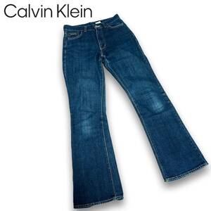 【カルバンクライン】Calvin Klein オールド　old デニム　27サイズ　フレア　ヴィンテージ