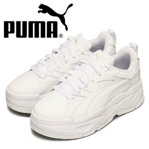 PUMA (プーマ) 396094 ブラスター ドレスコード レディーススニーカー 01 PUMA White PM23924.5cm