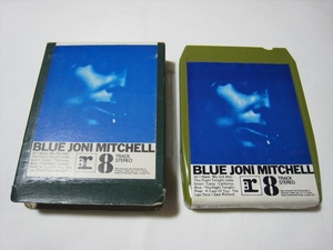 【8トラックテープ】 JONI MITCHELL / BLUE UK版 箱付 ジョニ・ミッチェル ブルー