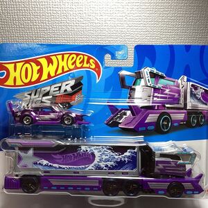 ☆ホットウィール☆ ギャラクティック　エクスプレス　SUPER RIGS スーパーリグ　 Hot Wheels