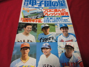 【高校野球】輝け甲子園の星　1984年夏季号　OB球児回顧＆第66回夏の選手権大会予選展望号（昭和59年）