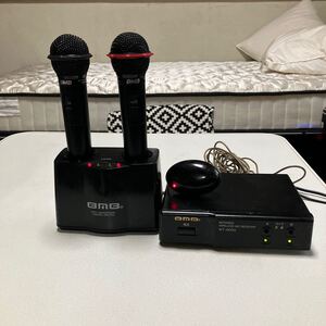 JOYSOUND/UGA/BMB/WT4000/赤外線ワイヤレスマイクレシーバーセット動作品