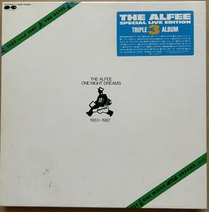 3枚組 LP BOX THE ALFEE アルフィー / ONE NIGHT DREAMS「1983-1987」SPECIAL LIVE EDITION / TRIPLE 3 ALBUM C70A0593